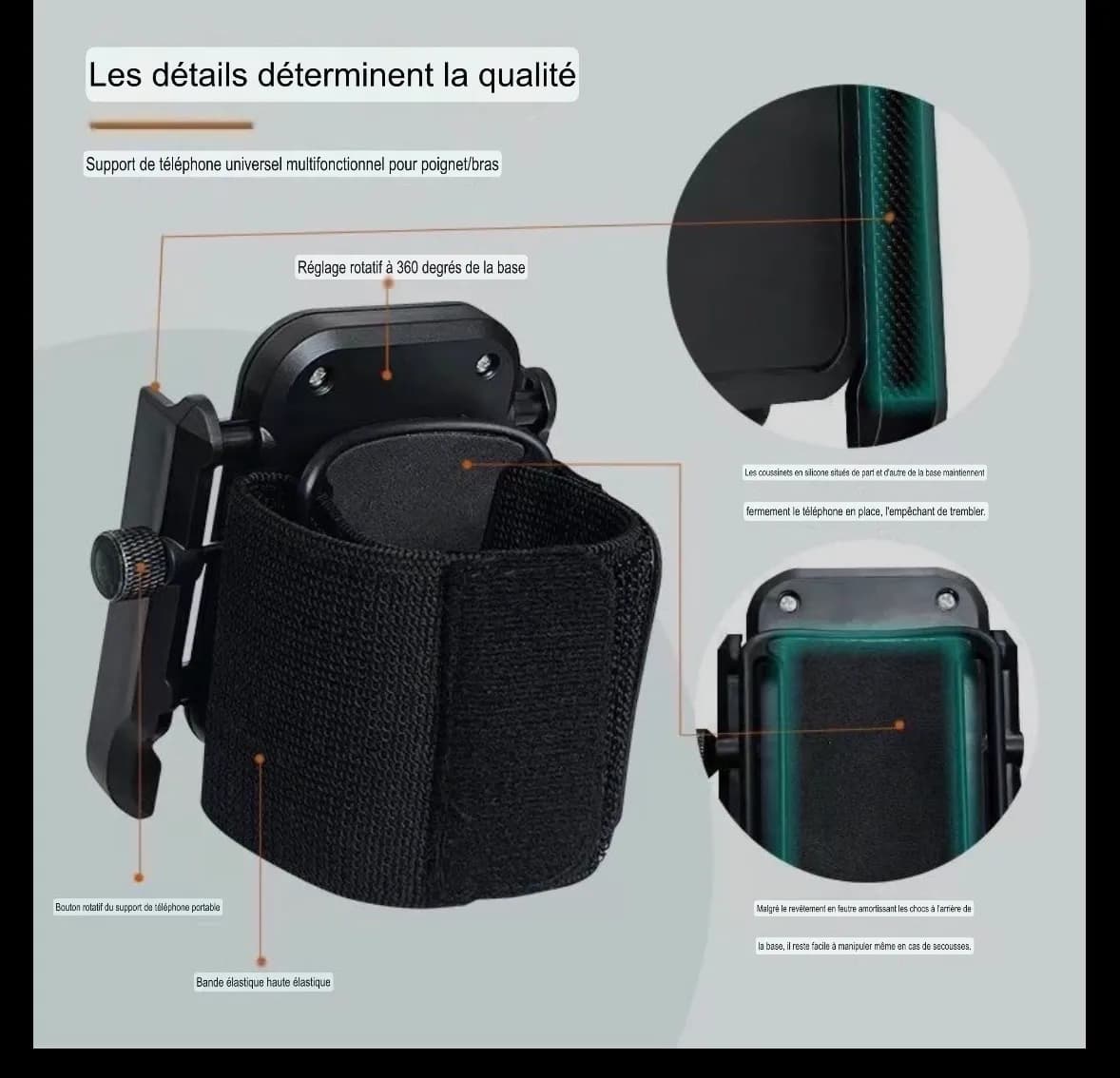 Support pour téléphone  - 3