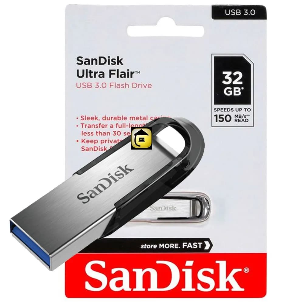 Clé USB 3.0 sandisk ultra flair, 32Go