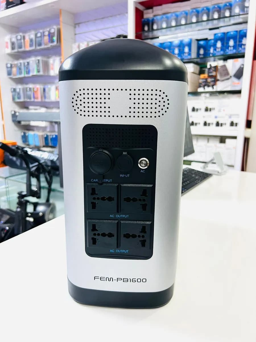 Power Station FEM-PB1600 1670Wh  ⚡ Puissance : 1500W (Surge 3000W) 🔋  - 4