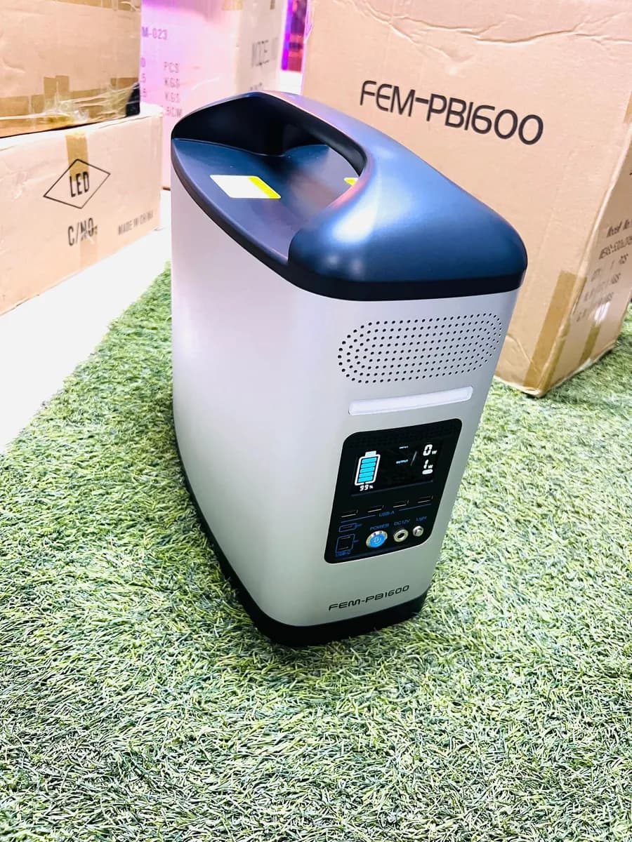 Power Station FEM-PB1600 1670Wh  ⚡ Puissance : 1500W (Surge 3000W) 🔋  - 2