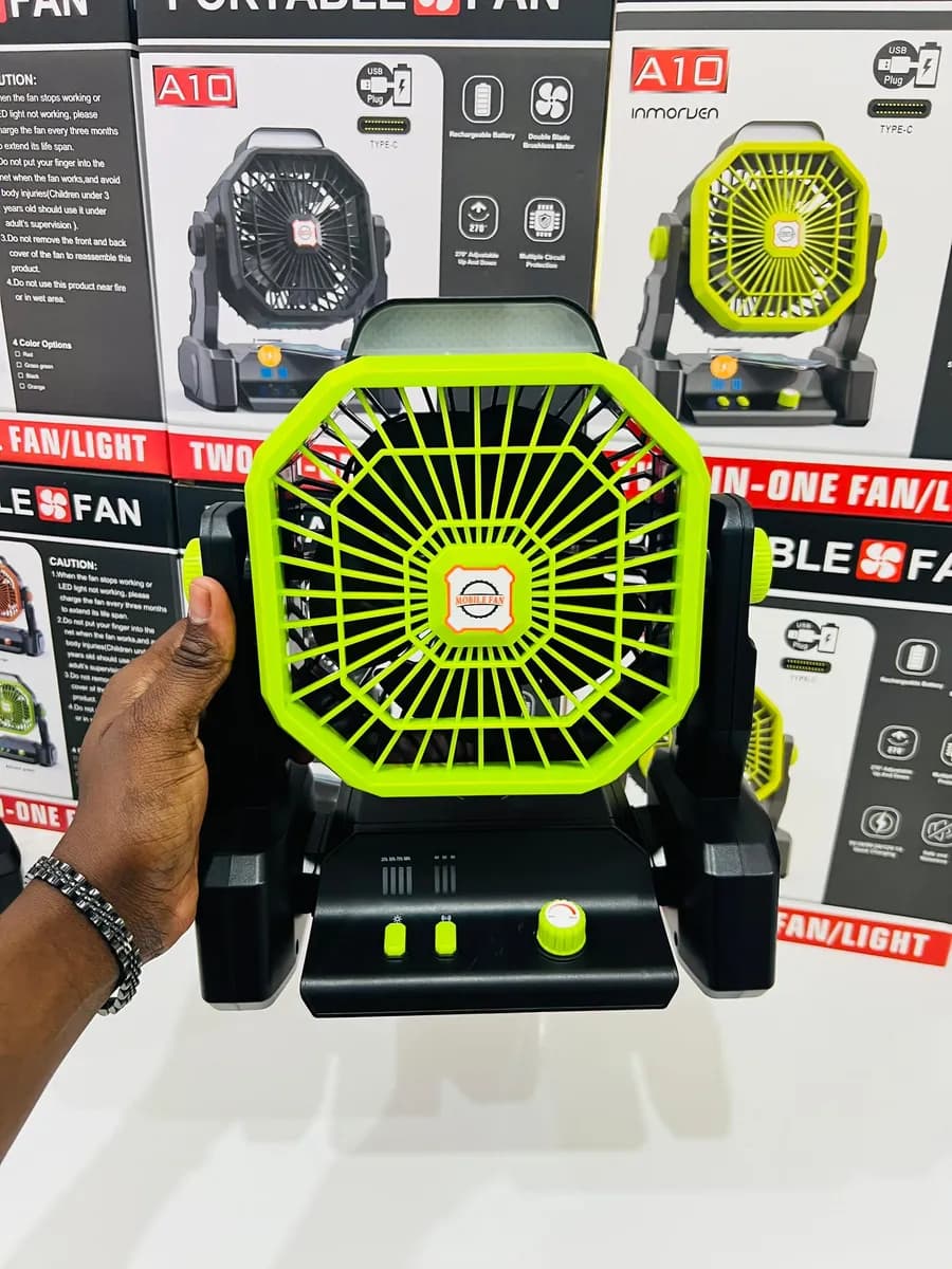  Ventilateur portable A10 multifonction   2