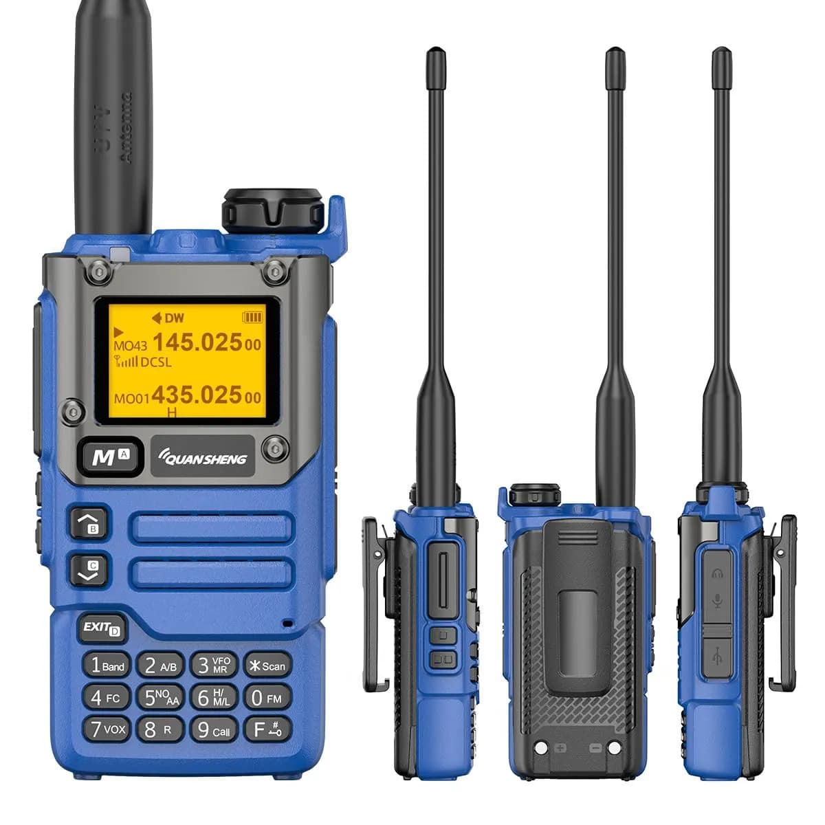 📡 Talkie-Walkie Professionnel QUANSHENG UV-K6 – 200 Canaux - 3