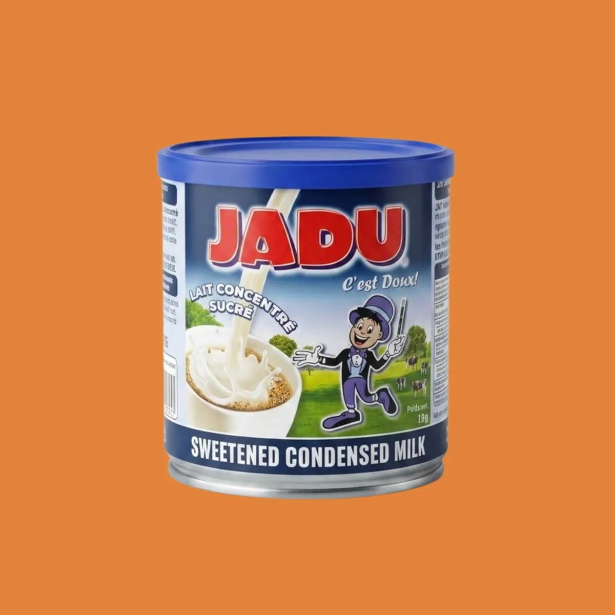 Jadu - Lait concentre Sucre