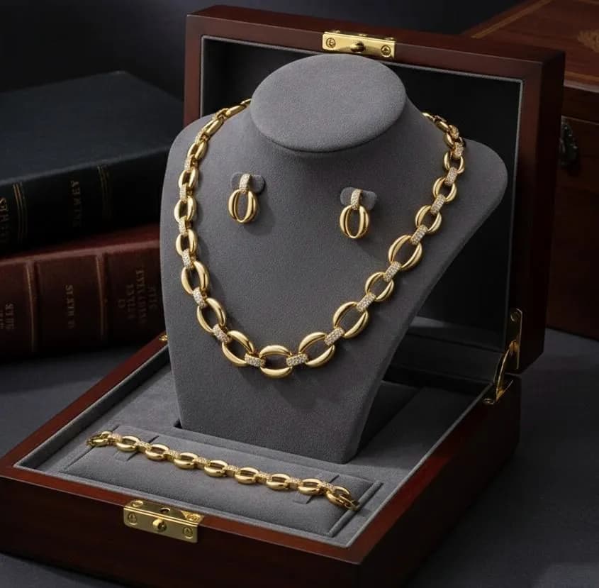 Coffret Bijoux Élégance Femme – Style Luxe
