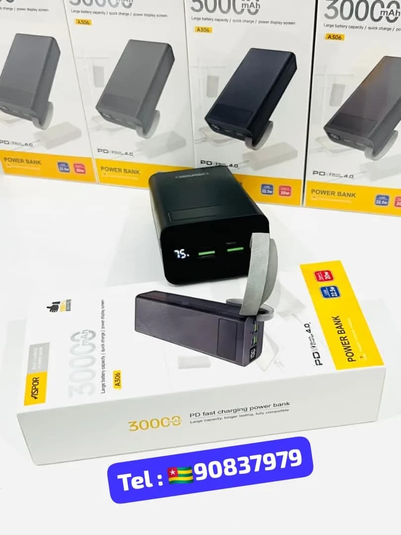 Powerbank Aspor original 30000mAh